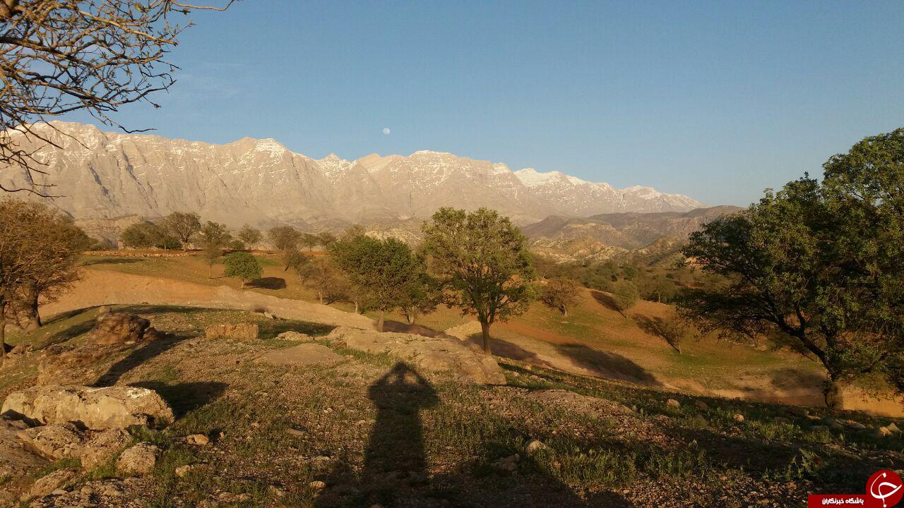 رشته کوه دنا در قاب تصویر