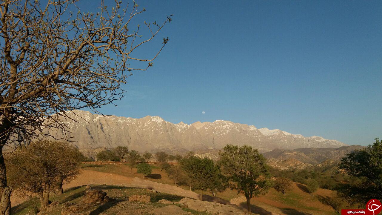 رشته کوه دنا در قاب تصویر