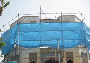 فیلمی از عملیات ساخت بنای کوشک کمال الملک