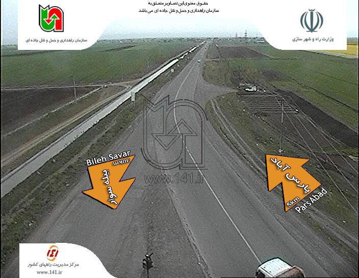 آخرین وضعیت ترافیکی محورهای مواصلاتی استان اردبیل + عکس