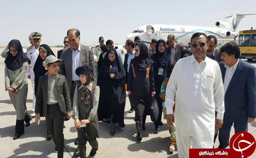 رئیس سازمان محیط&zwnj; زیست کشور وارد فرودگاه کنارک شد +تصاویر