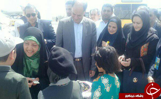 رئیس سازمان محیط&zwnj; زیست کشور وارد فرودگاه کنارک شد +تصاویر