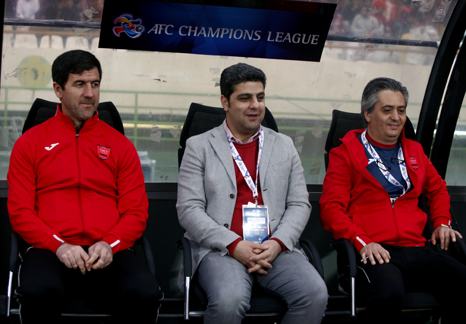کریم باقری زودتر از کاروان پرسپولیس در تبریز