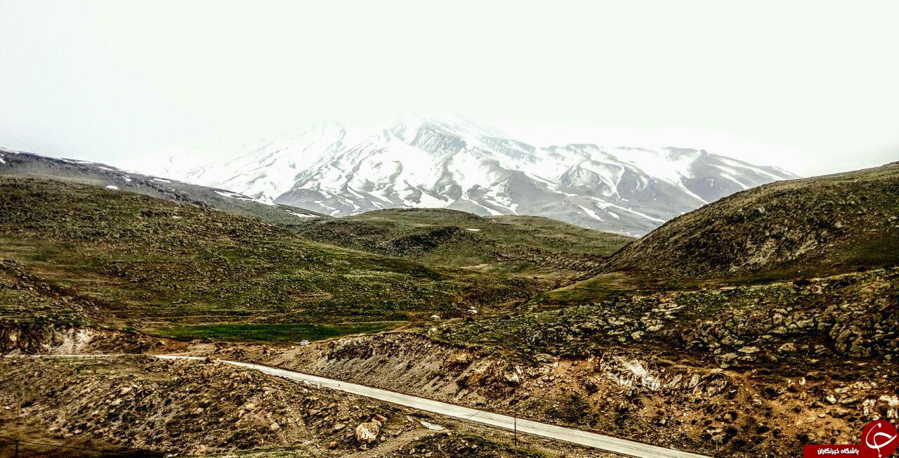 طبیعت زیبای کوه دماوند در قاب دوربین + فیلم و تصاویر