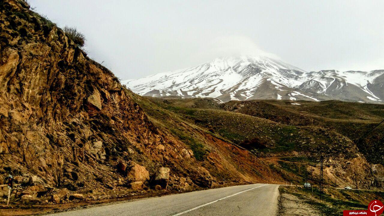 طبیعت زیبای کوه دماوند در قاب دوربین + فیلم و تصاویر
