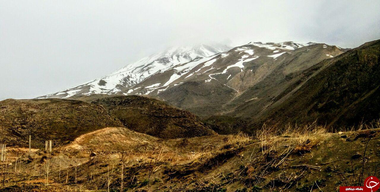طبیعت زیبای کوه دماوند در قاب دوربین + فیلم و تصاویر