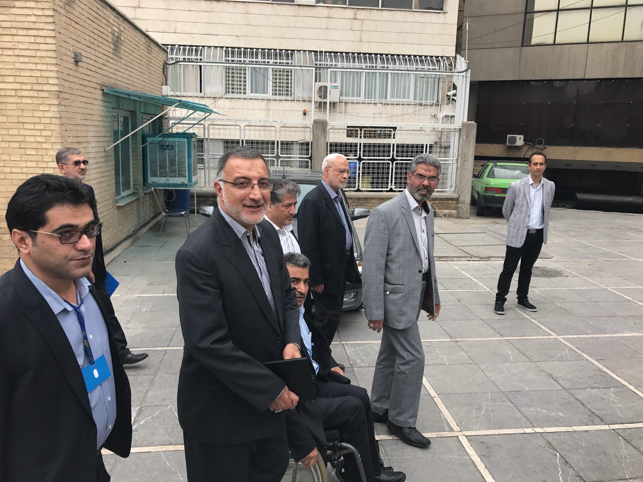 زاکانی برای ثبت نام در انتخابات ریاست جمهوری وارد وزارت کشور شد
