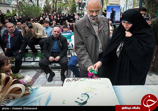 برگزاری تولد ۲۲ سالگی شهید مدافع حرم+عکس
