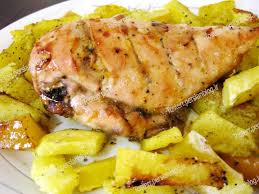 ماهی با گوجه و سیب زمینی، یک غذای سالم