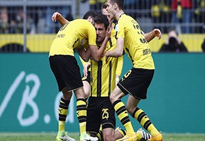 خلاصه بازی دورتموند 3-1 فرانکفورت + فیلم