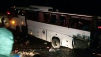 4 کشته و 17 مصدوم در حادثه واژگونی اتوبوس