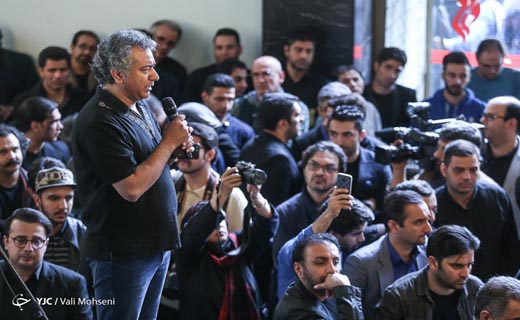 تشییع پیکر عارف لرستانی در جمع هنرمندان/ پیکر این بازیگر در کرمانشاه آرام می&zwnj;گیرد + فیلم