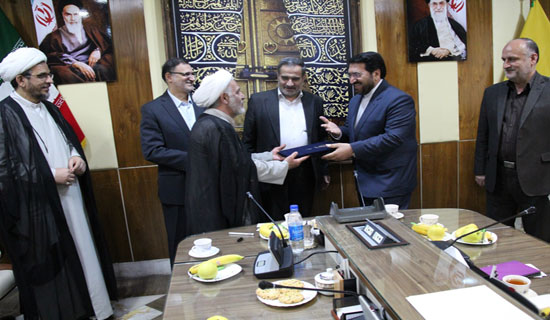 مراسم تکریم و معارفه مدیرکل حراست سازمان حج و زیارت برگزار شد+تصاویر