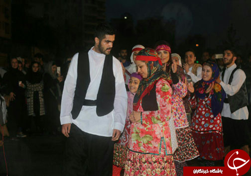 تعزیه دو طفلان مسلم در پارک ملل ساری