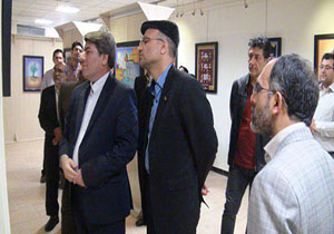نمایش آثار هنرمند مازندرانی در خراسان جنوبی