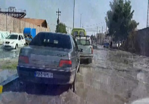 آبگرفتگی گسترده 2 روز بعد از بارش باران! + فیلم