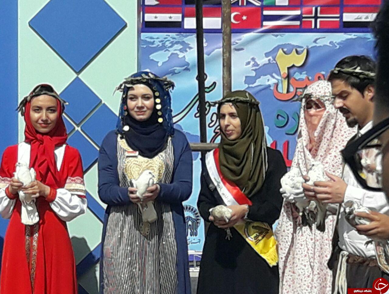 برگزاری سومین جشنواره ی فرهنگ و ملل با شعار صلح و دوستی + تصاویر