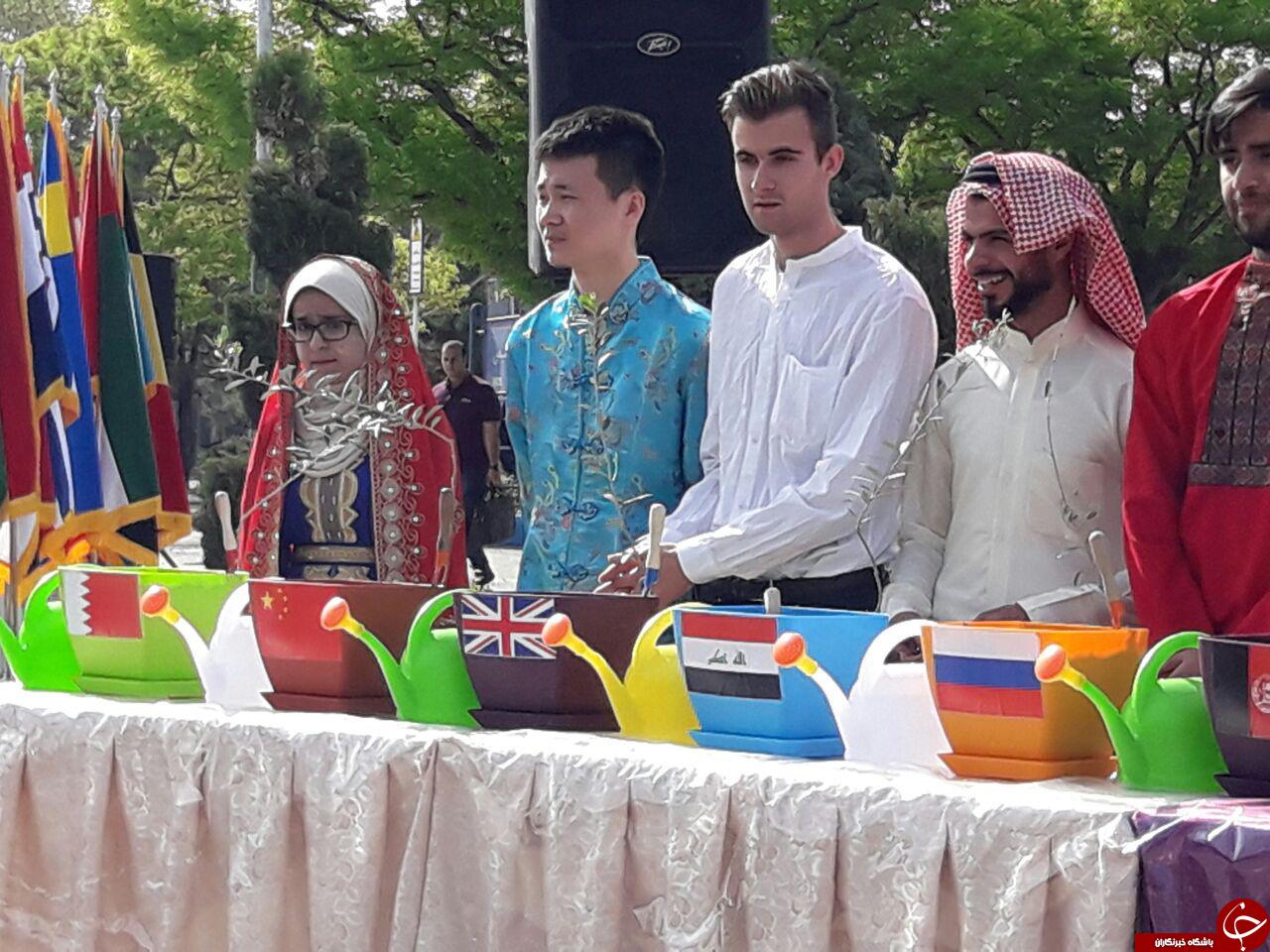 برگزاری سومین جشنواره ی فرهنگ و ملل با شعار صلح و دوستی + تصاویر