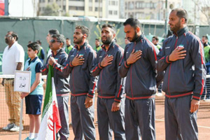 صعود تیم ملی تنیس ایران در رده بندی جهانی