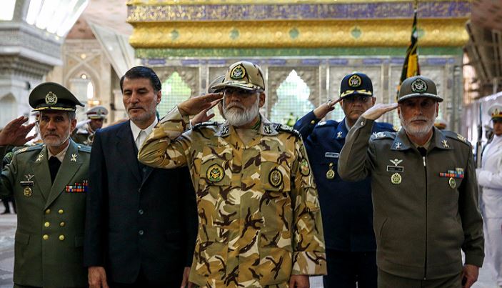 فرماندهان آجا با آرمان&zwnj;های امام راحل تجدید میثاق کردند