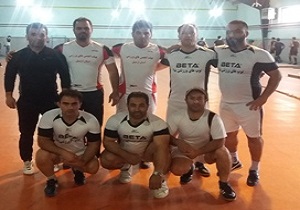 تیم طناب کشی اردبیل نائب قهرمان شد