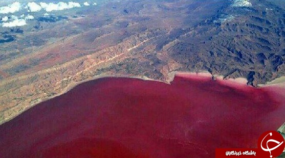 نمایی دیدنی از عجیب ترین چشمه ایران + تصاویر