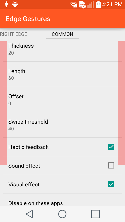 Edge Gestures