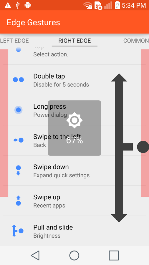 Edge Gestures
