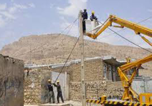جشن پایان برق‌رسانی به روستاهای بهمئی