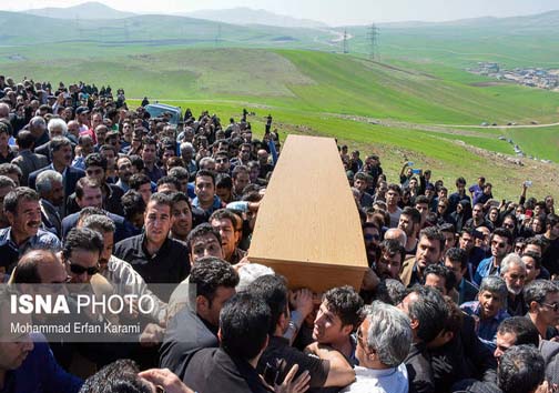 عکس/ خانه ابدی عارف لرستانی