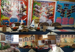 نمایشگاه آثار هنری و صنایع دستی بانوان هنرمند