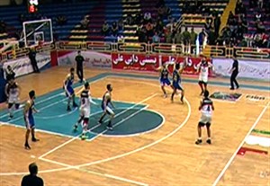 خلاصه بسکتبال شهرداری گرگان 47-83 پتروشیمی بندر امام + فیلم