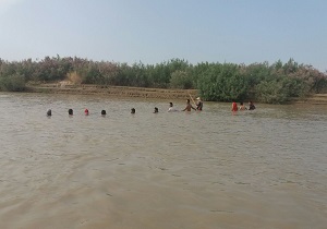 پبدا شدن جسد جوان غرق شده در رودخانه هیرمند
