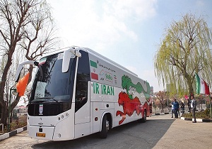 رونمایی از اتوبوس تیم ملی در سمنان