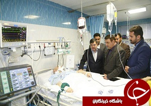 عیادت استاندار از آیت الله سید حسن موسوی شالی