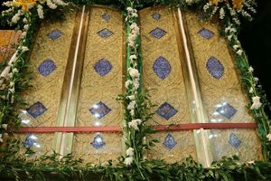 درهای حرم امامین عسکریین (ع) برای نصب به سامرا ارسال شد