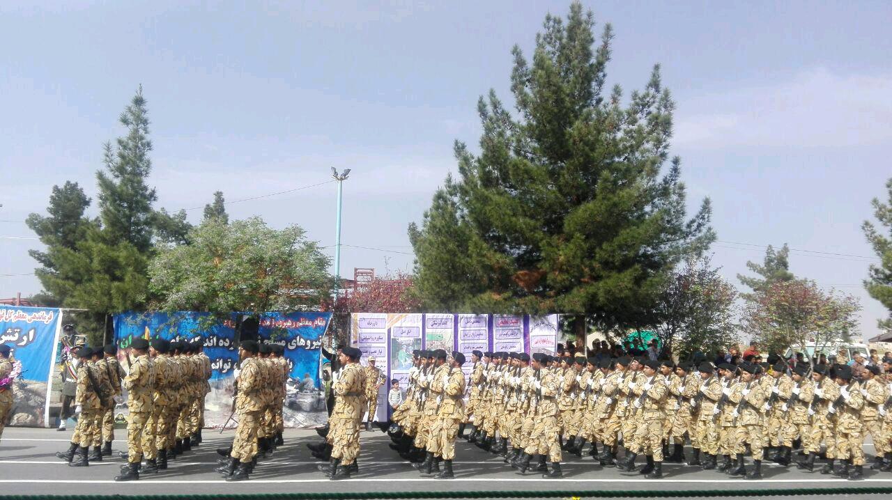 نمایش اقتدار نیروهای مسلح در کرمان