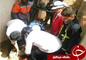 برق گرفتگی جان  یک چاه کن را در طبس گرفت