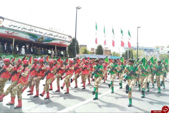نمایش اقتدار و توان دفاعی ارتش جمهوری اسلامی در خراسان رضوی