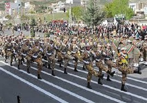 برگزاری مراسم رژه نیروهای مسلح در کردستان