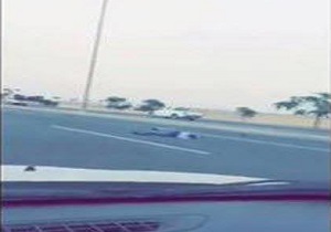 تصادف وحشتناک هنگام فرار از دست پلیس + فیلم