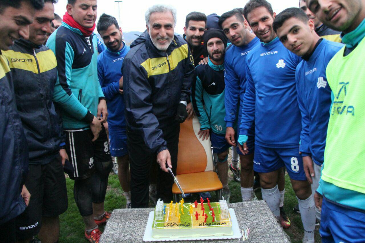 استارت تیم سایپا در سال 96 با جشن تولد فرکی
