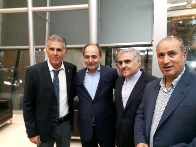 تقدیر رئیس فدراسیون فوتبال از کی روش