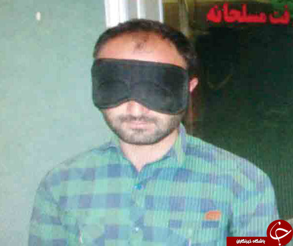اعترافات سیاه پوش مسلحی که به قرض الحسنه ثامن دستبرد زد +عکس