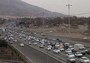 تردد نیمه سنگین در محورهای استان