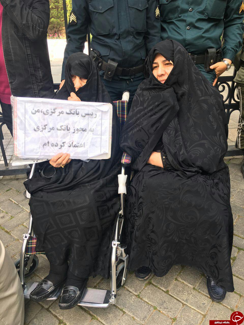 تصویری خاص از تجمع مالباختگان کاسپین