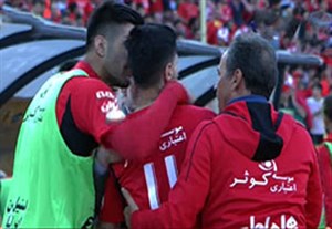 گل اول پرسپولیس به پدیده + فیلم