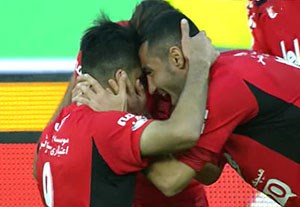 گل سوم پرسپولیس به پدیده + فیلم