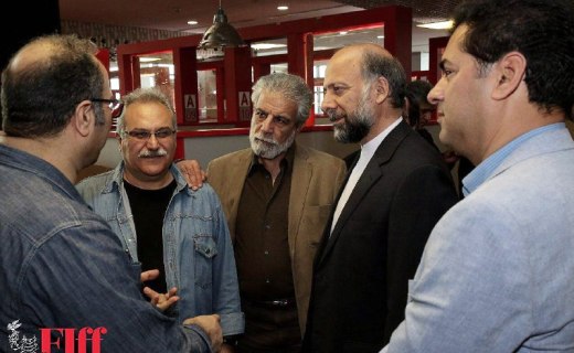 رئيس سازمان سينمای در کاخ جشنواره جهانی فیلم فجر حضور يافت