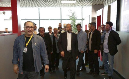 رئيس سازمان سينمای در کاخ جشنواره جهانی فیلم فجر حضور يافت